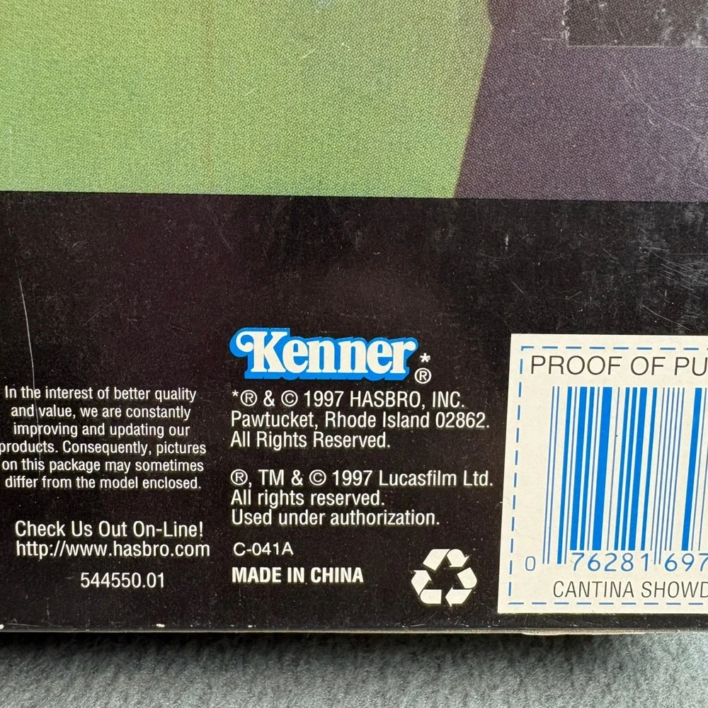 Star Wars Power of the Force Cantina Showdown‎ Kenner 1997 Dr Evazan Ponda Baba